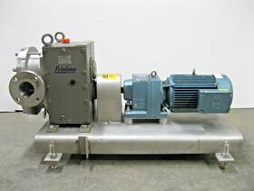 Fkl150 Fristam 3 Inch 150# Positive Displacement Rotary Lobe Pump 7.5 Hp Motor Z30