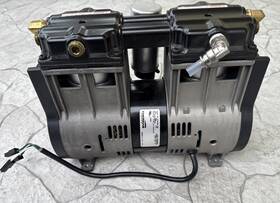 2770ce66-629e Gardner Denver Twin Head Compressor M/n 2775ce-629 Thomas By Vacuum Pump
