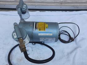 0322-p102-g18dx Gast Vacuum Pump With Ge 1/4 Hp Motor 0322-p102-g18dx Gast Vacuum Pump With Ge 1/4 Hp Motor