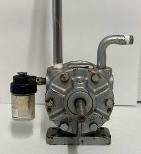 0440-v2c Gast Separate Drive Rotary Vane Vacuum Pump As Is Untested