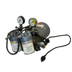 0522-v4b-g180dx Gast Rotary Vane Vacuum Pump With Ge 1/3 Hp A-c Motor