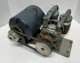 5kh35kg-154fy Gast 0740-v111a Model Rotary Vane Vacuum Pump Ge 1/3hp 115v Motor