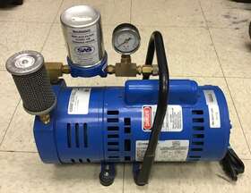 1023-v131q-g608ngx Gast Ri2 1023-152-sg608x Comp Vacuum Pump Marathon Electric Motor 5kc49rn0666x