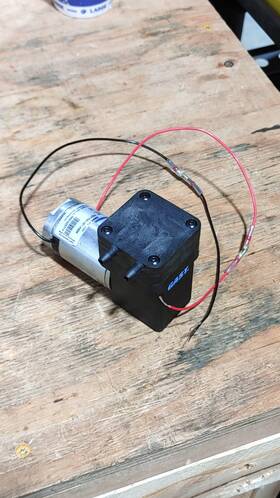10d1126-401-7049b Gast Compressor/vacuum Pump Wire Leads 12v Dc