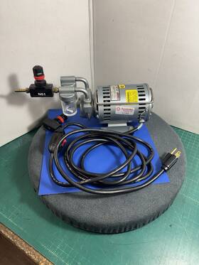 1531-107d-g557x Gast Rotary Vane Compressor And Vacuum Pump Usa Inch Tested
