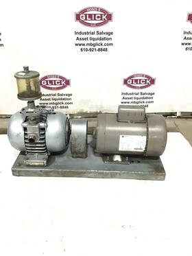 2065-v3c Gast Motor-driven Industrial Vacuum Pump 1 Inch In And Out 1hp 1.15sf 6-12a