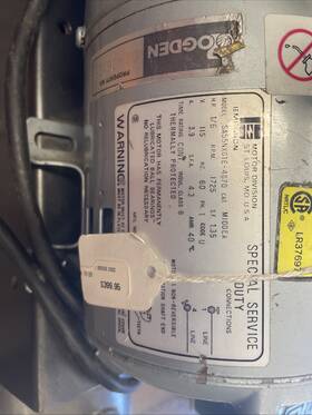 Sa55nxgte-4870 Gast 2z867 Compressor Vacuum Pump 2z866 With Emerson Motor