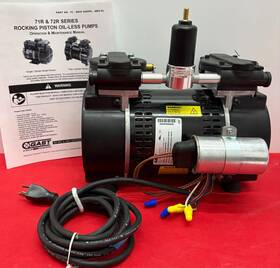71r545-p315b-n570x Gast 71r/71r545-p315b-n570x 71r Oil-less Compressor / Vacuum Pump Hp 3/4