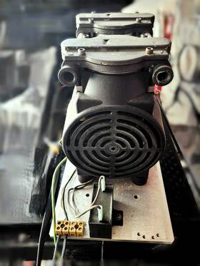72r645-p112-d303x Gast 115vac 5.3a 60hz 1/3hp Fasco Motor Cap 7.5 Mfd 370 Vac