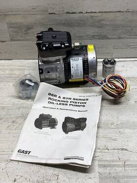 86r123-101-n170x Gast 1/8hp Rocking Piston Vacuum Pump Pre Owned Nice