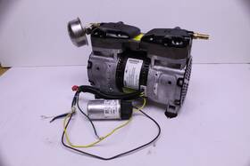 Gast 87r645-v114-n470x Oil-less Dual Rocking Piston Vacuum/pressure Pump 1/2 Hp