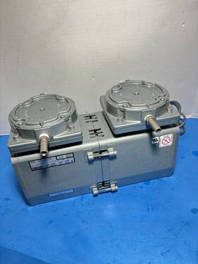 Daa-p101-gb Gast Twin Oil-less Air Compressor And Vacuum Pump
