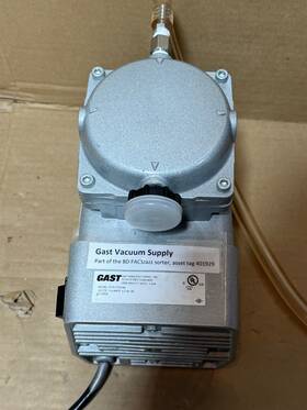 Doa-p723-aa Gast High Capacity Vacuum Pump 115v