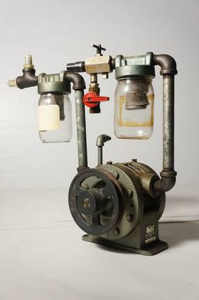 1550-v136b Gast Mfg. Corp. 1550-v47a Manufacturing Rotary Vane Vacuum Pump