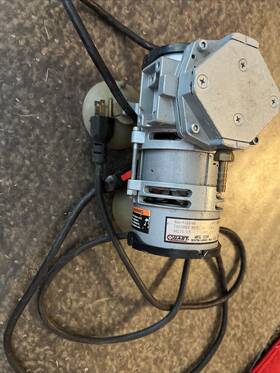 Moa-p146a-aa Gast Moa-p122-aa Oilless Diaphragm Vacuum Compressor / Pump - Tested