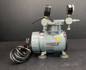 Rda-p131-aa Gast Rotary Vane Vacuum Pump 3/4 Hp 1725 Rpm 115v 4.2a Tested