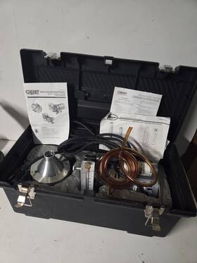Te-20-800 Gast Cascade Impactor Vacuum Rotary Vane Pump Viable Andersen Tisch Te-20-800 Gast Cascade Impactor Vacuum Rotary Vane Pump Viable Andersen Tisch