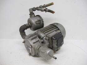 D71a4 Gebr Becker Vt 6 Rotary Vane Vacuum Pump 3 Ph Motor D 71 A 4 Vt6 M3 Hour