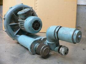 Kd71b-2s Gebr. Becker Kd71b-2s/d Kd71b 2s D Vacuum Pump Motor 3 Phase 2800 3300 Rpm