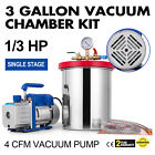 Girew005811534906796 Vevor Gallon Vacuum Chamber Single Stage Pump Hvac 928879380958 Girew005811534906796 Vevor Gallon Vacuum Chamber Single Stage Pump Hvac 928879380958