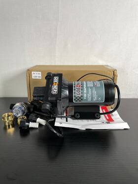 110vp-405 Goehners Black Corded 70 Psi 110v Diaphragm Water Pump With Manual 110vp-405 Goehners Black Corded 70 Psi 110v Diaphragm Water Pump With Manual