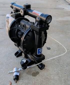 647731 Graco Husky 1050 Air-operated Double Diaphragm Transfer Pump For Oil