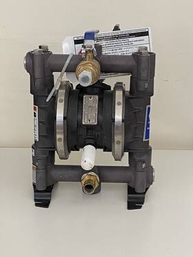 D53266 Graco Husky 716 3/4 Inch Air Operated Diaphragm Pump Aluminum Tested