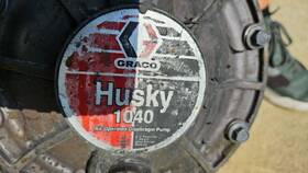 42-159 Graco D73911 Husky Pneumatic Diaphragm Pump 120 Max Psi Gpm Used