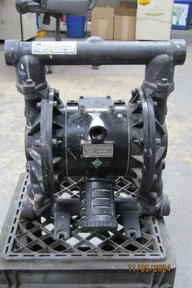 D73966 Graco 1 Inch Aluminum Double Diaphragm Pump 42 Gpm 120 Psi