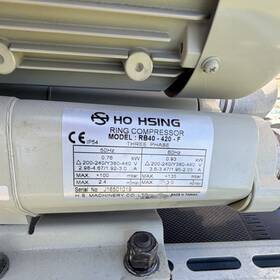 Rb40-420-f Ho Hsing Regenerative Blower 0.76/0.93kw 2.4/3.0m 200-240/380-440v Rb40-420-f Ho Hsing Regenerative Blower 0.76/0.93kw 2.4/3.0m 200-240/380-440v