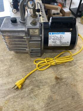 10215-133 Hp Marathon Electric Vacuum Pump 1/2hp 1725rpm 7.5fla