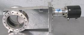 122-0400 Hva High Vacuum Apparatus C202194 Air-opftd Gate Valve With 6 Inch Cf Conflat Flanges