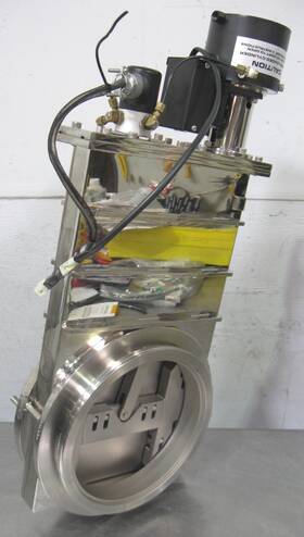 Hva High Vacuum Apparatus 123-0809 C199576 Air-operated Gate Valve With Nw200 Iso Flanges