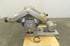 20vx15 Ingersoll Rand Type 30 Piston Vacuum Pump 214cfm 28.7 Inch Hg 15hp 230/460v