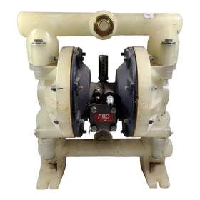 670079 Ingersoll Rand Aro Double Diaphragm Pneumatic Pump Polypropylene Untested 670079 Ingersoll Rand Aro Double Diaphragm Pneumatic Pump Polypropylene Untested