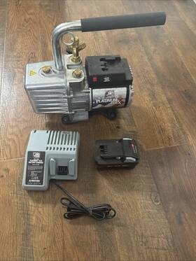 Dv-85-flex Jb Industries Platinum Flex Ac/battery Powered Vacuum Pump 3 Cfm