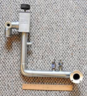 Ba-162 Key High Vacuum Products Valve Assembly With Tc Gauge Ports - Used