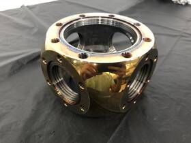 Mcf-450-sphsq-e2c4-a Kimball Physics 2 - 4.5 Inch 4 2.75 Cf Spherical Chamber Mcf-450-sphsq-e2c4-a Kimball Physics 2 - 4.5 Inch 4 2.75 Cf Spherical Chamber