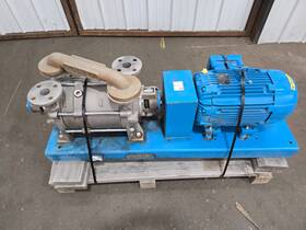 Klrc-125-cm3 Kinney Klrc125cm3 Liquid Ring Vacuum Pump With 10hp Motor And Base Ss