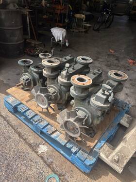 Trva-65-450 Kinney Tuthill Travaini -65-450/1c/gh Vacuum Pump Trva-65-450/1c/gh Qty 3