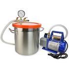 Kit35 Xtremepowerus Cfm Vacuum Pump Gallons Chamber Kit Degass 715050824741