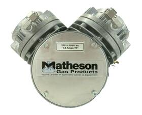 Mpu818-n035.0-10.96 Knf Neuberger Diaphragm Vacuum Pump Matheson Tested Working