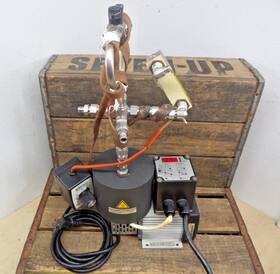 Pm24287-860.3 Knf Neuberger Heat-resistant Vacuum Pump N012st.26e Temperature Controller Used