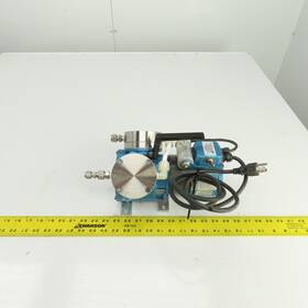 Un026.3 Knf Neuberger Stp Diaphragm Vacuum Pump 115v 1ph 2.0a