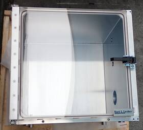 Bx2424sacr Kurt J. Lesker Box Vacuum Chamber With Acrylic Door Bx2424sacr Kurt J. Lesker Box Vacuum Chamber With Acrylic Door