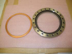 Vpzl-800 Kurt J Lesker 8 Inch Zero-length Ultra High Vacuum Viewing Port And Gasket