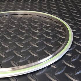 Qf250-savr Kurt Lesker J. - Centering Viton Ring Iso 250 Ss 304l/aluminum
