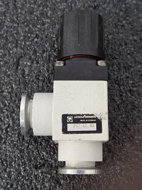 28711 Leybold Leybold-heraeus Kf16 Right-angle Manual Bellows Vacuum Valve 287 11 81