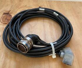 400038v0005 Leybold Used Oerlikon 24v Purge/vent Valve Connection Cable 8 Meter