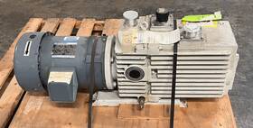 898054 Leybold Heraeus Trivac D60a 2hp Vacuum Pump Locked Up - Parts/repair